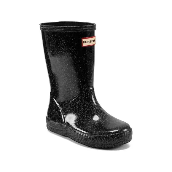 Hunter First Starcloud Rubber Boot, Black