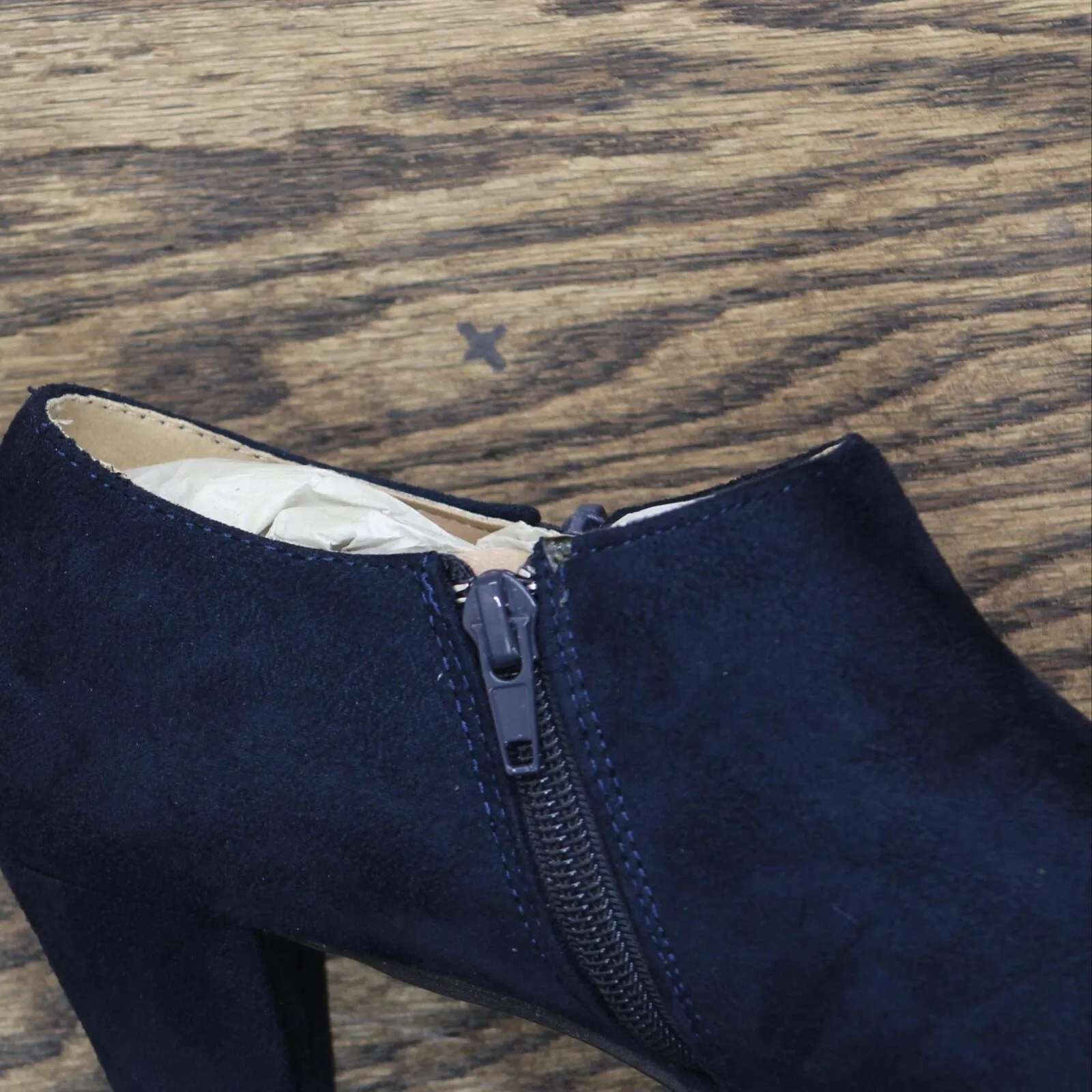 Journee Collection Women's SANZI Fashion Boot SANZI Navy Blue 8M