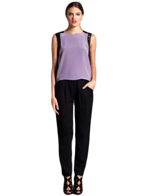 Karina Grimaldi Julietta Solid Top in Lavender