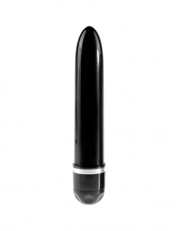 King 7" Vibrating Stiffy Brown