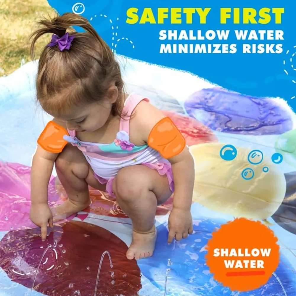 Know Our Planets Splash Pad, Baby Pool, & Sprinkler