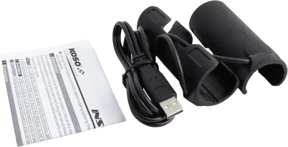 KOSO AX120000 X-Claw Heated Grips Clamp-On Sleeve