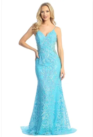 Let’s Evening Gown 7862