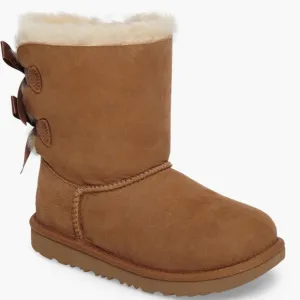 Little Girl Size 9 Bailey Bow in Chestnut