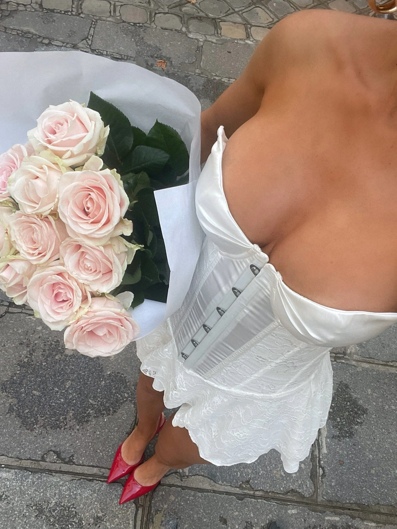 LORELEI MINI DRESS WHITE