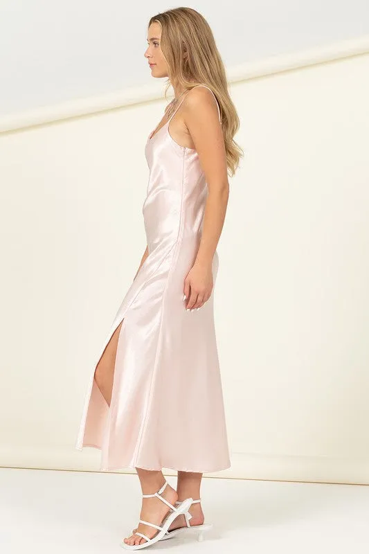 Lover Tree Satin Dress