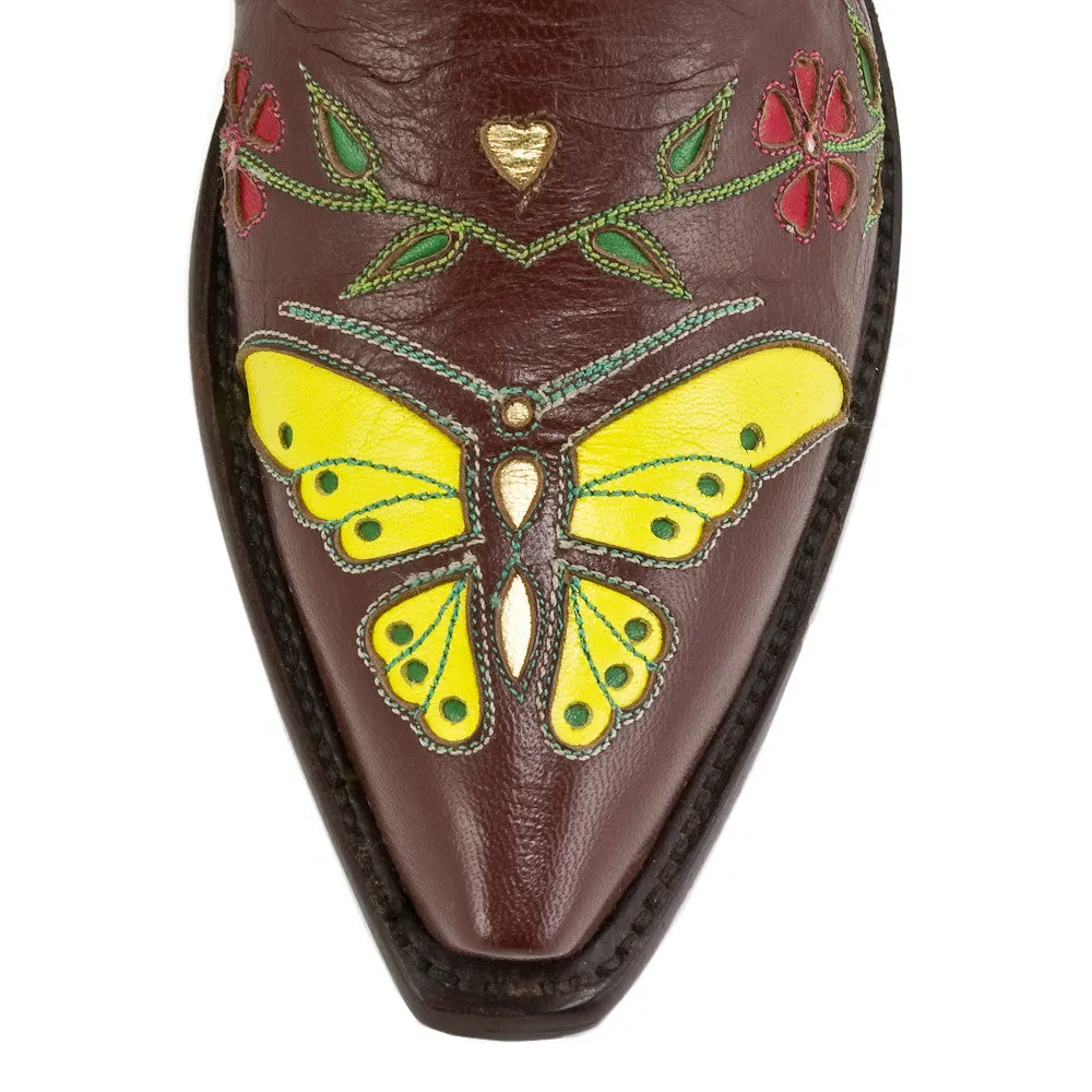 Madam Butterfly Ankle Zipper
