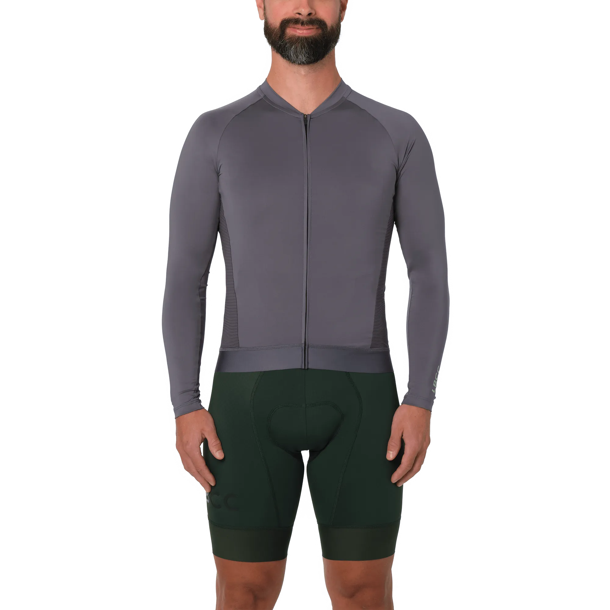 Men's Long Sleeve Jersey | PODIUM PRO LS Steel