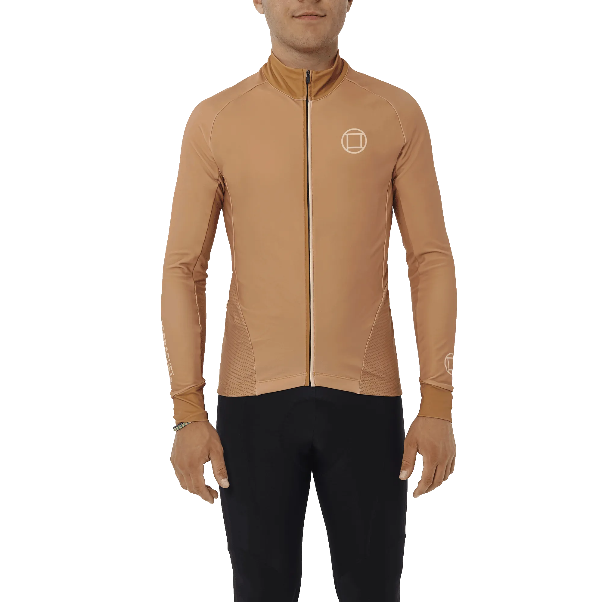 Men's Thermal Long Sleeve Vest | LOMBARD Sand