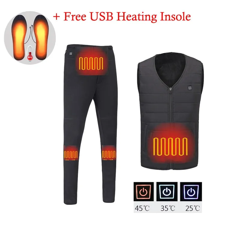 Mens Winter Heated Vest