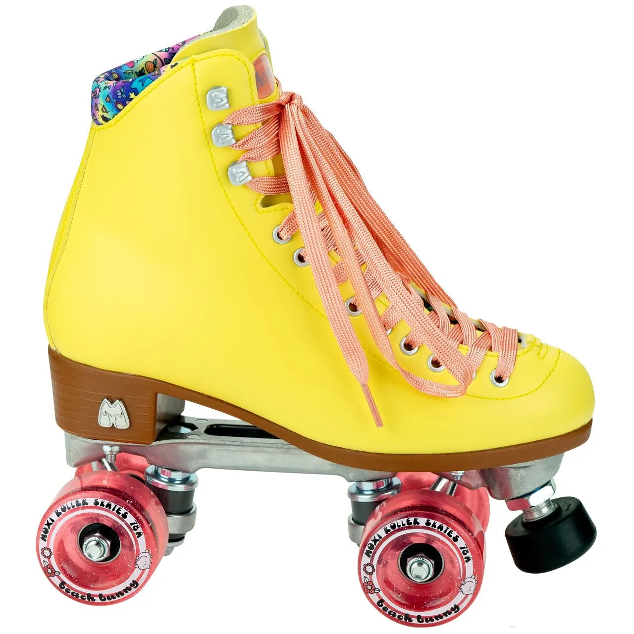 Moxi Beach Bunny Roller Skates - Strawberry Lemonade