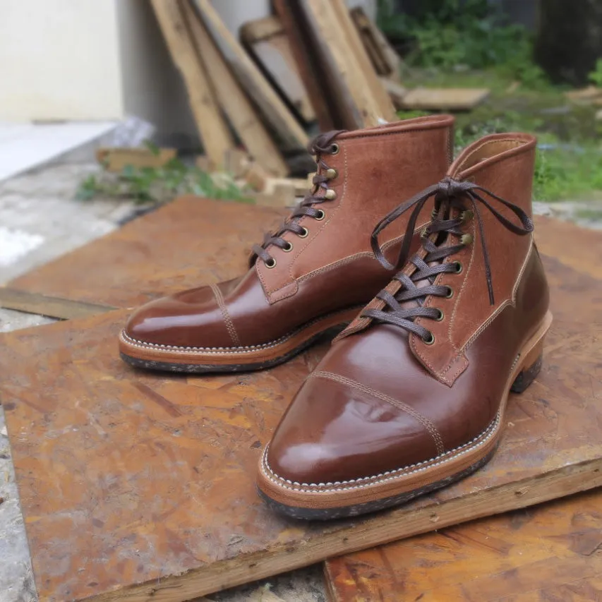 MTO - Vanquish Blucher Boot - 50% deposit