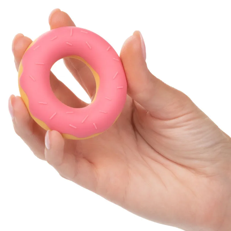 Naughty Bits Donuts Silicone Donut Ring - Pink
