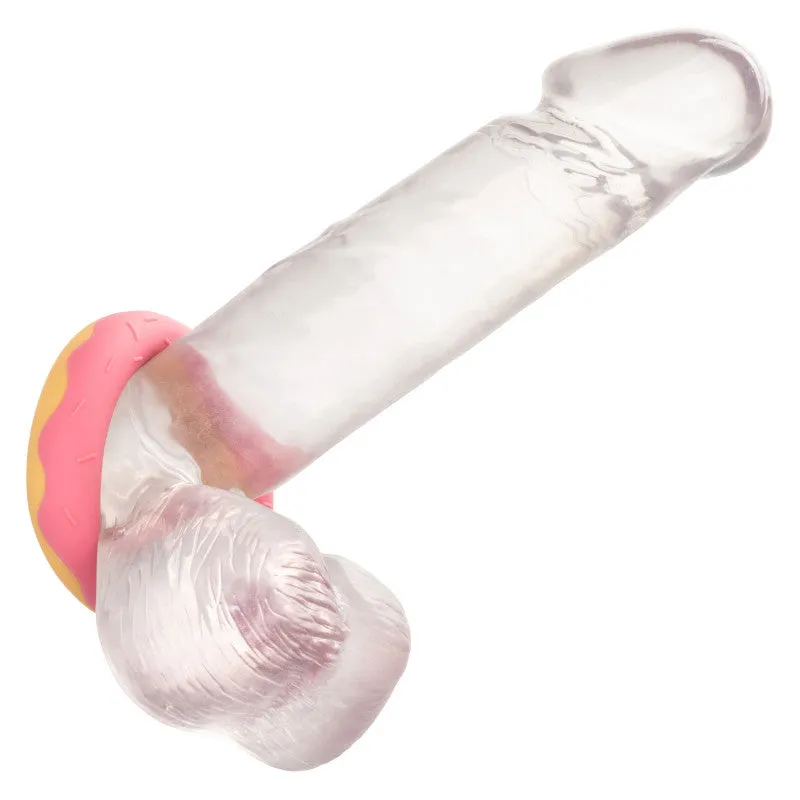 Naughty Bits Donuts Silicone Donut Ring - Pink
