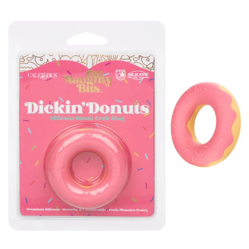 Naughty Bits Donuts Silicone Donut Ring - Pink