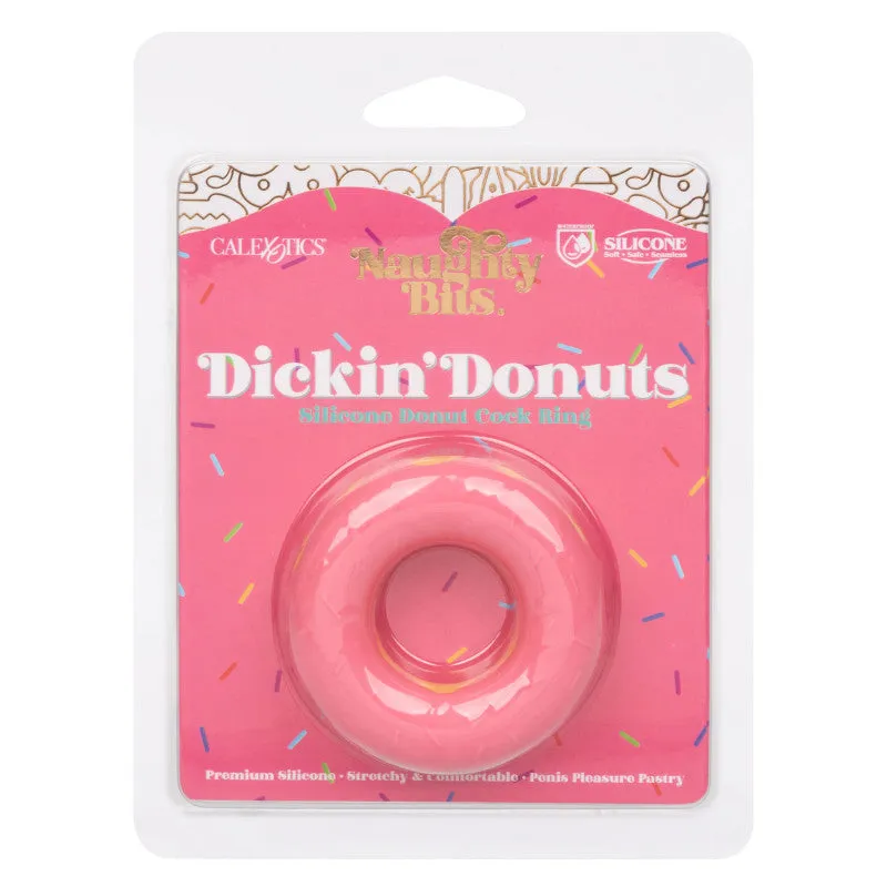 Naughty Bits Donuts Silicone Donut Ring - Pink