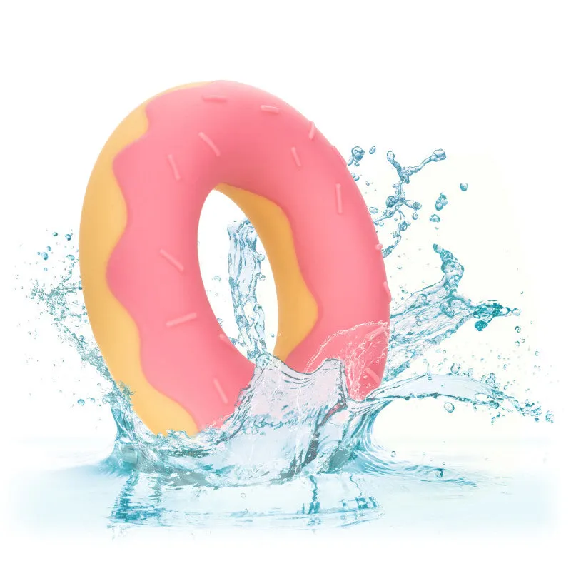 Naughty Bits Donuts Silicone Donut Ring - Pink