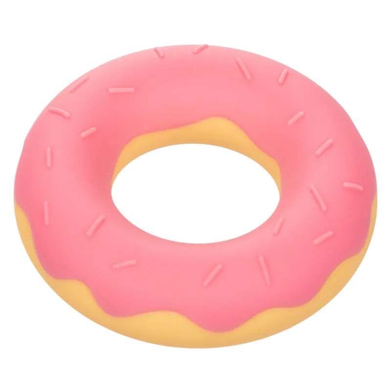 Naughty Bits Donuts Silicone Donut Ring - Pink