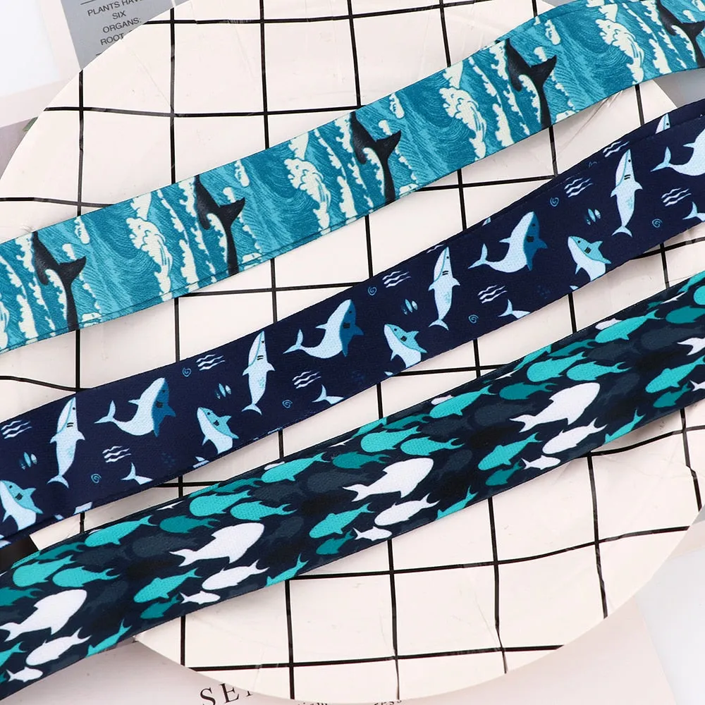 Neck Strap Key Holder - various motives whale