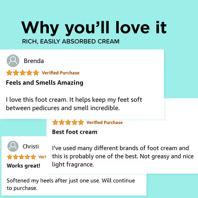 (NEW) Freeman Flirty Feet Cracked Heel Foot Treatment Neem Oil & Shea Butter 100ml