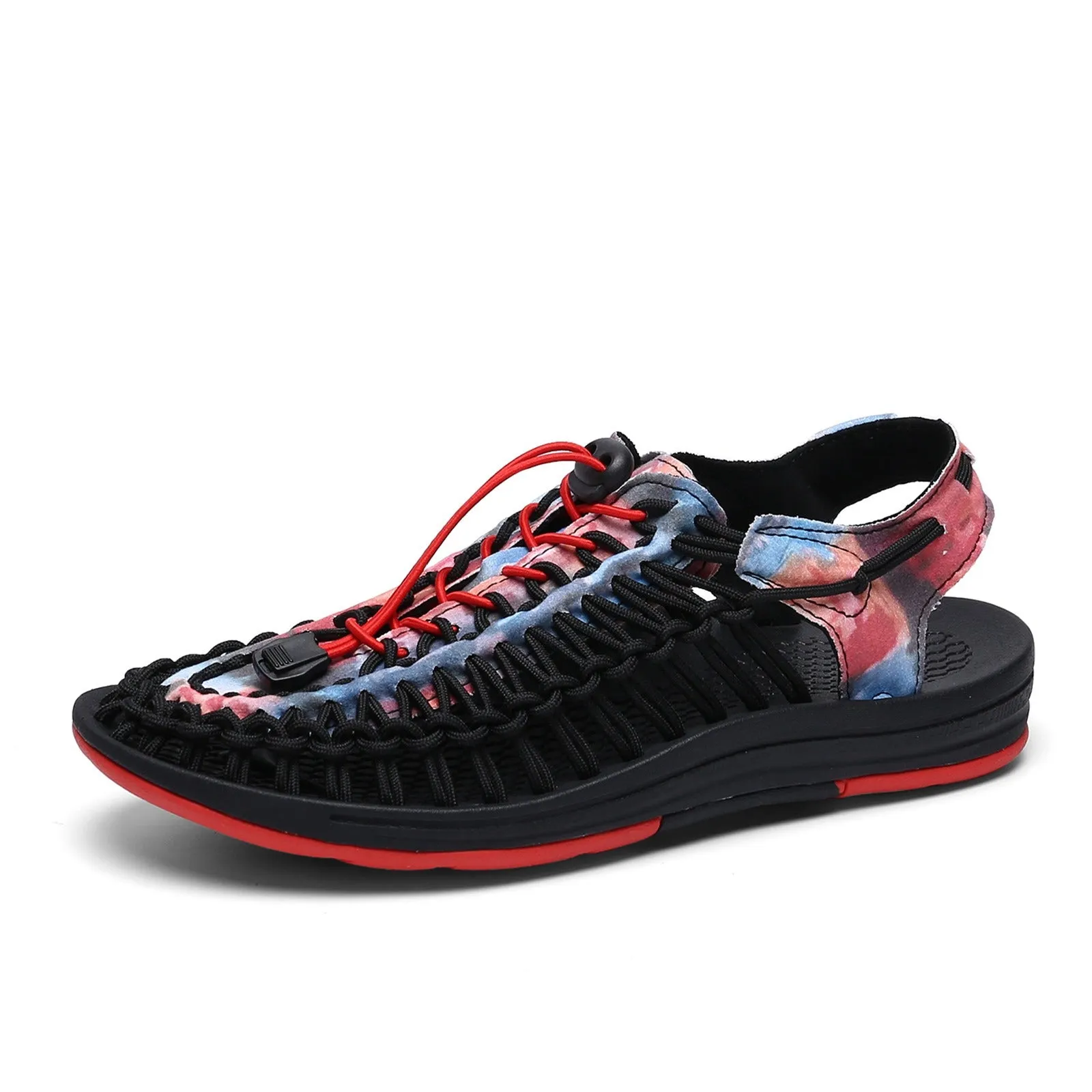 New Style Woven Sandals Men's Sandals Casual Beach Shoes Roman Sandals River Tracing Shoes Outdoor Hiking Shoes