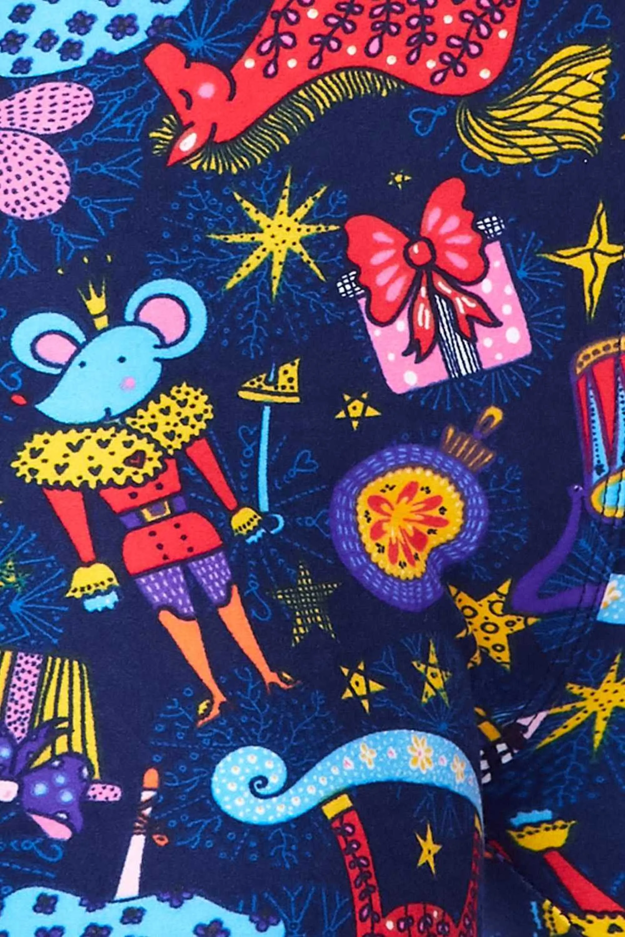 Nutcracker Christmas Curvy Plus Size Leggings
