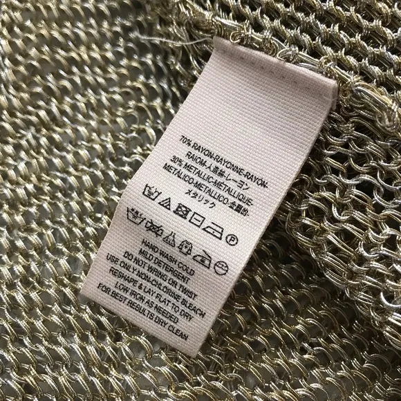 NWT Free People metallic sweater