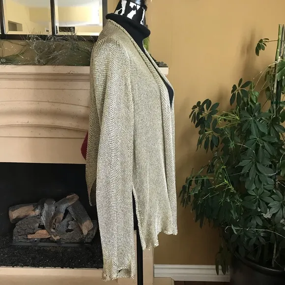 NWT Free People metallic sweater