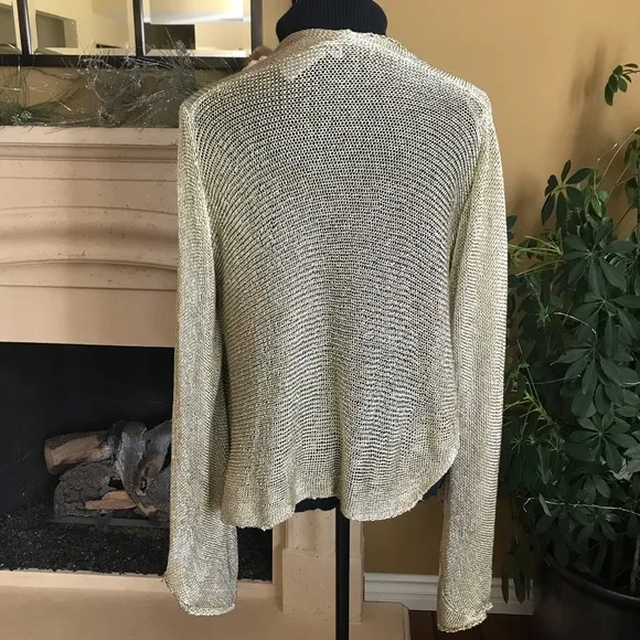 NWT Free People metallic sweater
