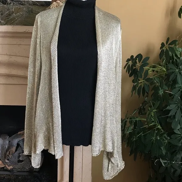 NWT Free People metallic sweater