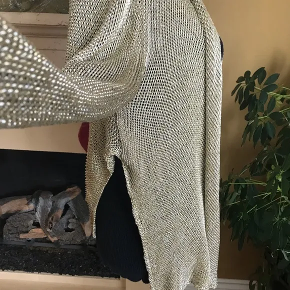 NWT Free People metallic sweater