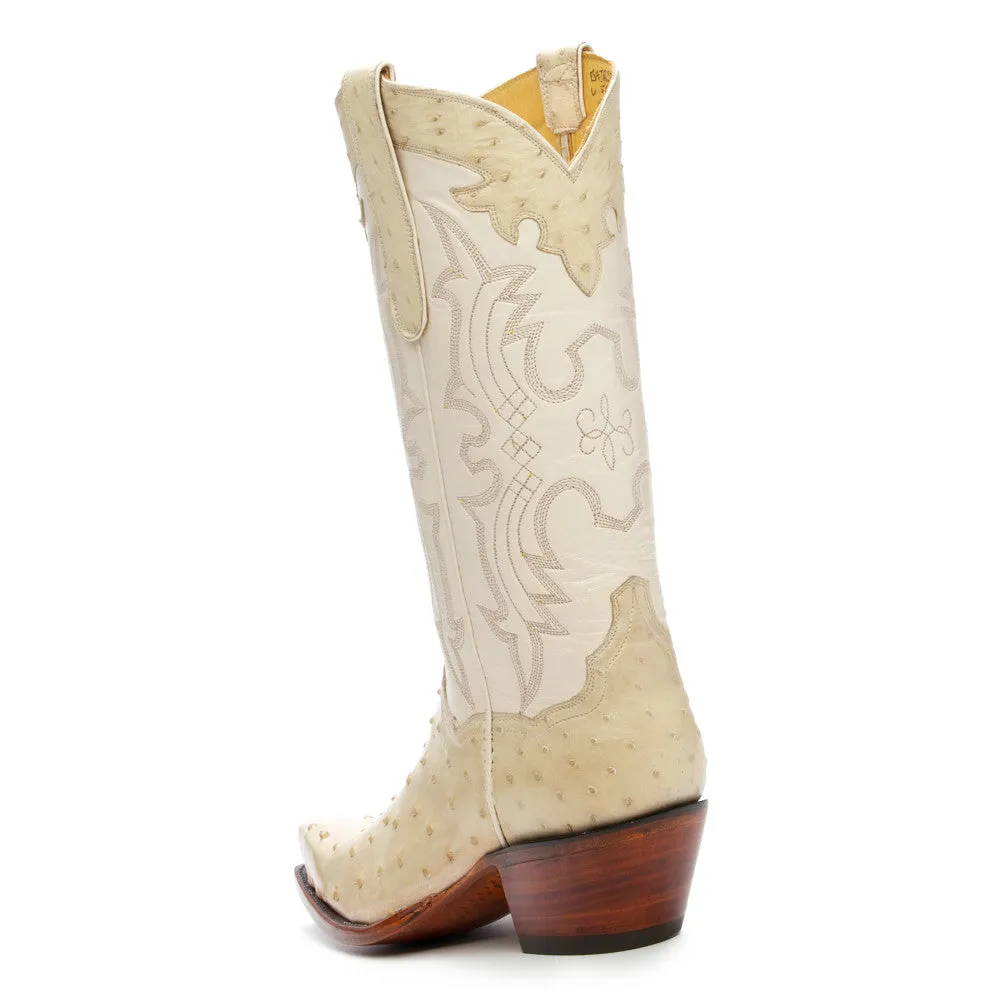 Ostrich 12" - Ivory