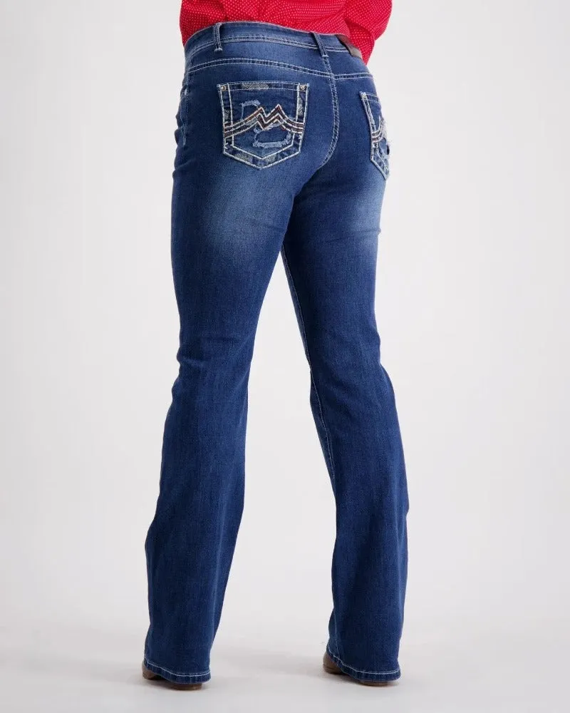Outback Jeans Womens Sier Bling (OBW211107)
