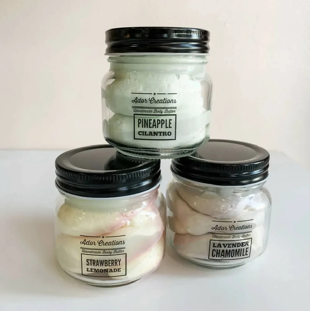 Pineapple Cilantro Whipped Body Butter 8 oz