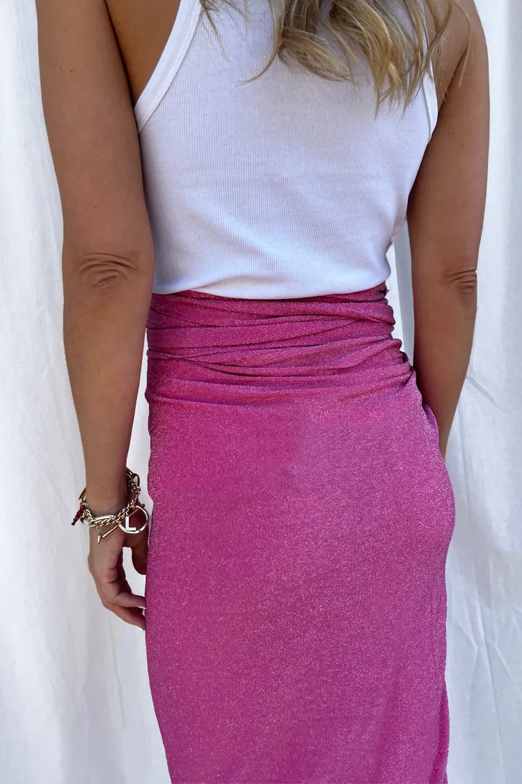 Pink Sparkle Jaspre Skirt