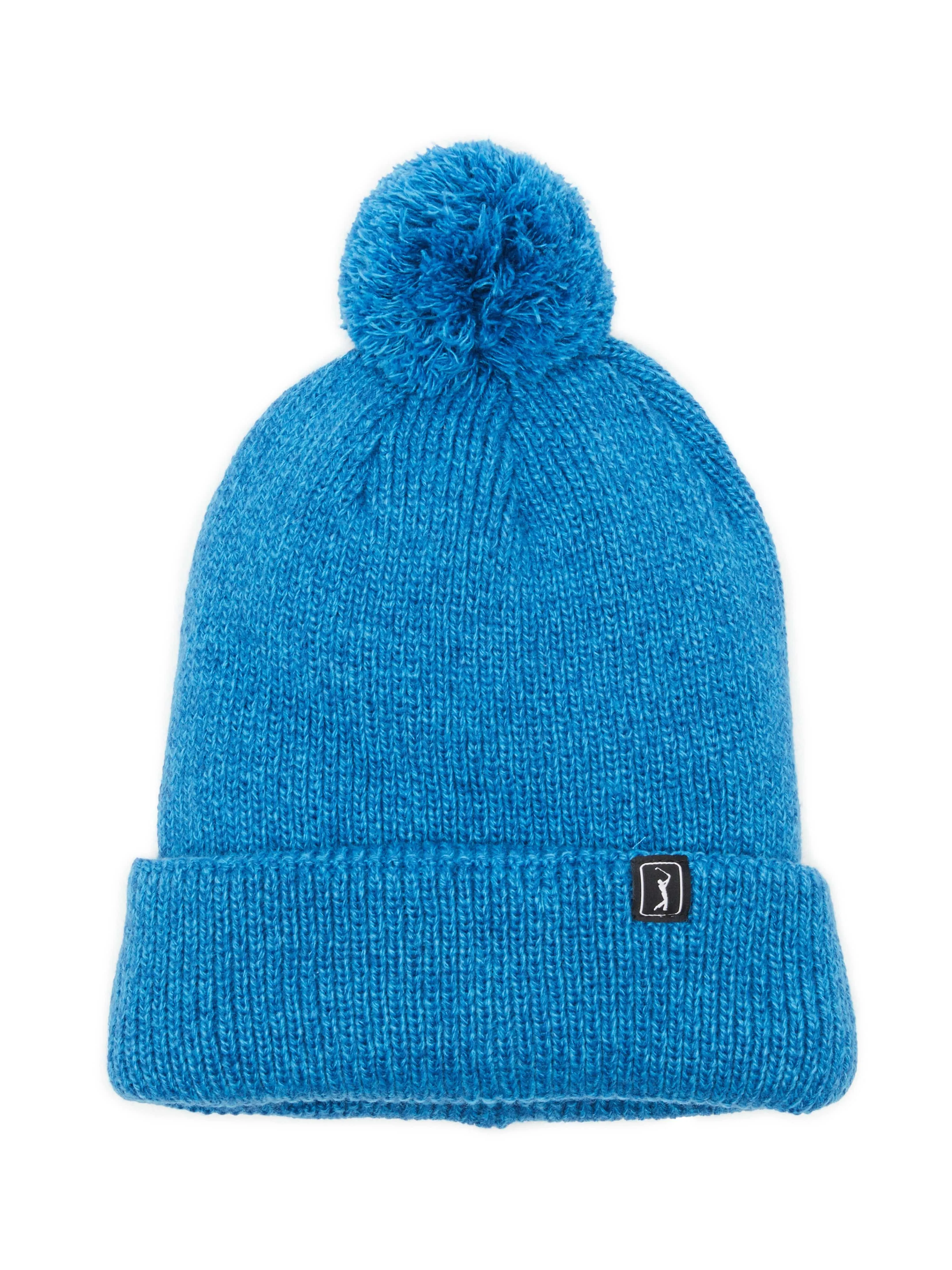 Pom Pom Beanie with Logo