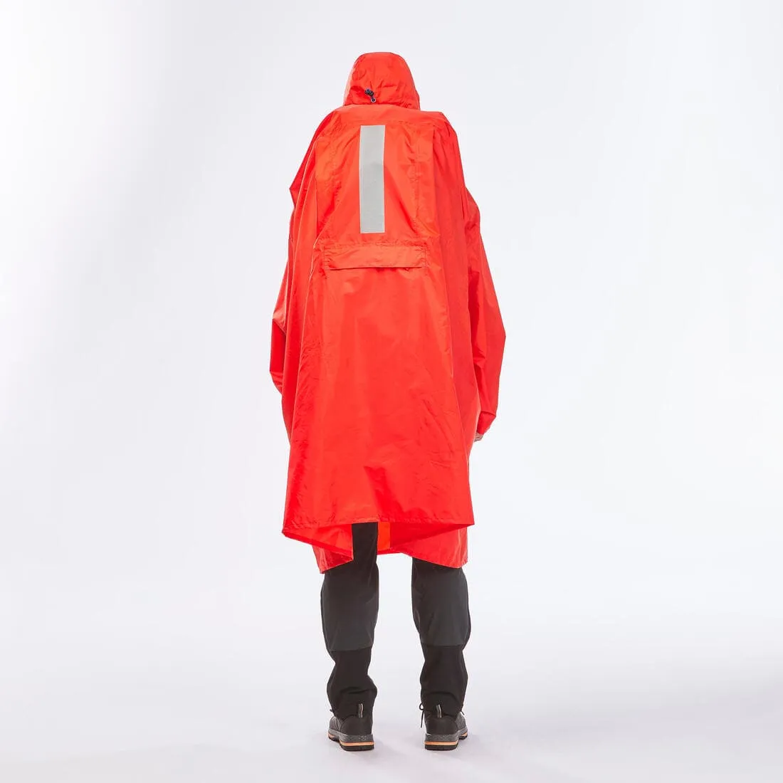 Poncho de pluie de randonnée - MT900 - 75L - Rouge - S/M