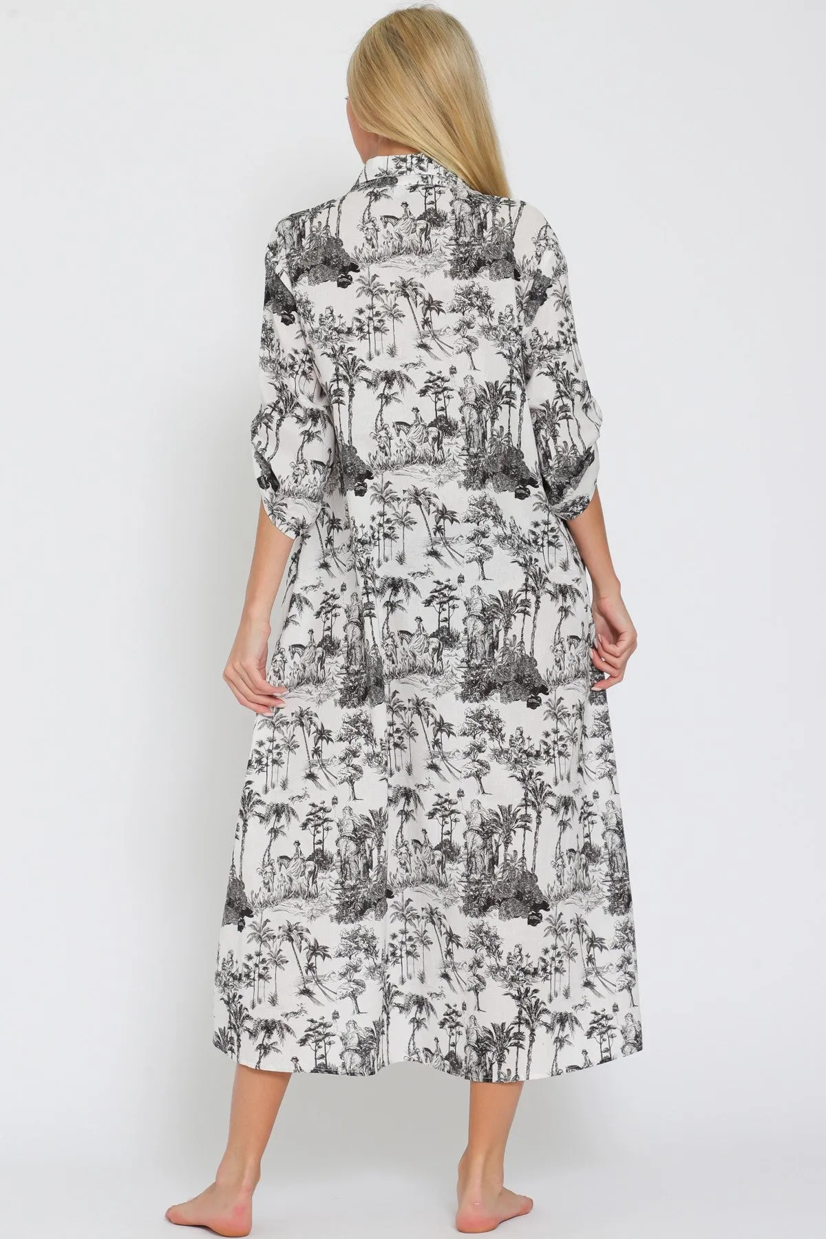 Precious Cargo Button Down Dress