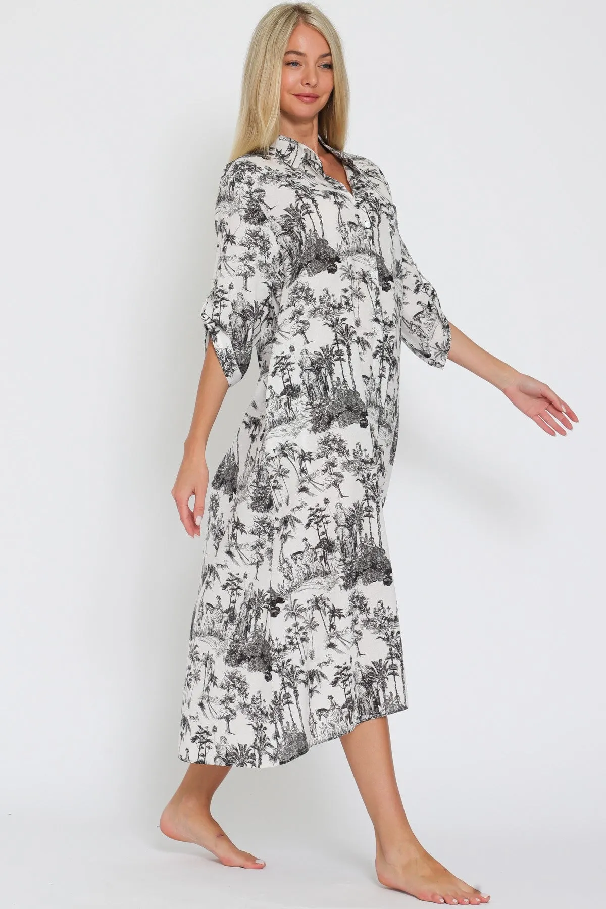 Precious Cargo Button Down Dress