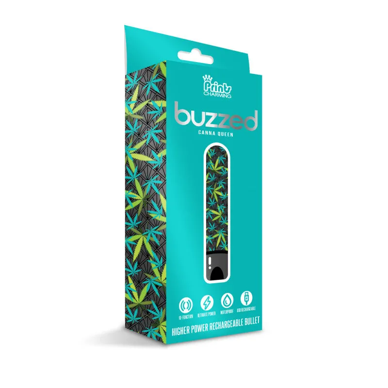 Prints Charming Buzzed Higher Power Rechargeable Bullet - Cana Queen