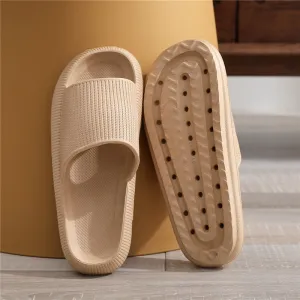 "ESSENTIAL" Sandales Claquettes en plastique beige - URB1™