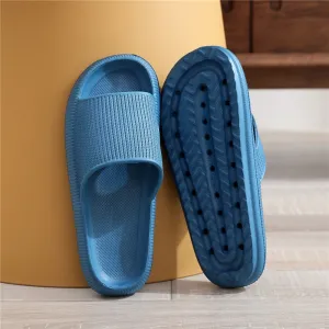 "ESSENTIAL" Sandales Claquettes en plastique bleu - URB1™