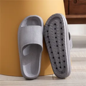 "ESSENTIAL" Sandales Claquettes en plastique gris - URB1™