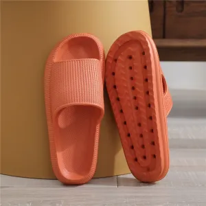 "ESSENTIAL" Sandales Claquettes en plastique orange - URB1™