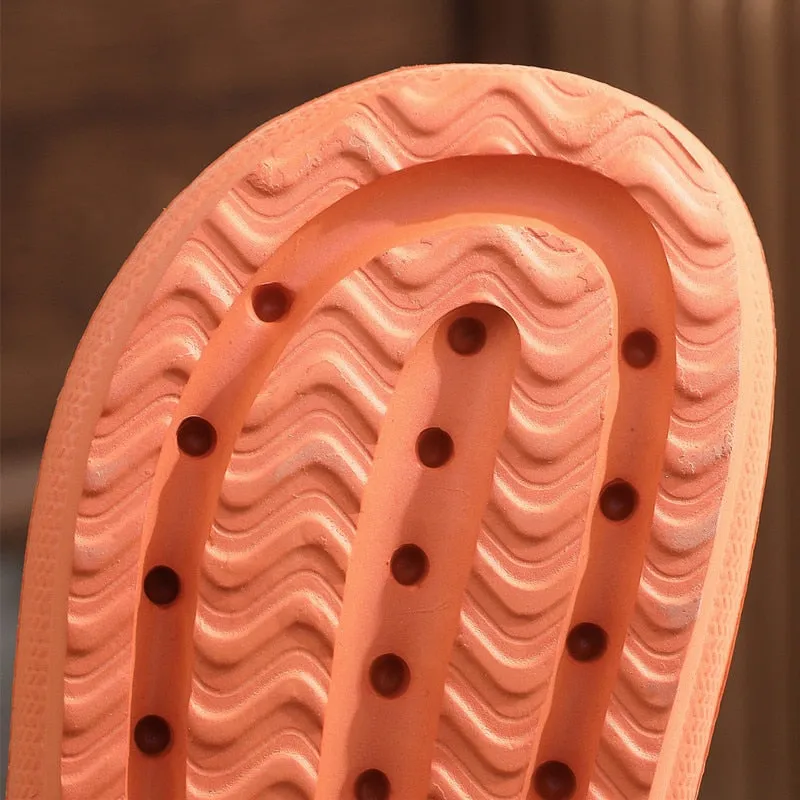 "ESSENTIAL" Sandales Claquettes en plastique vert - URB1™