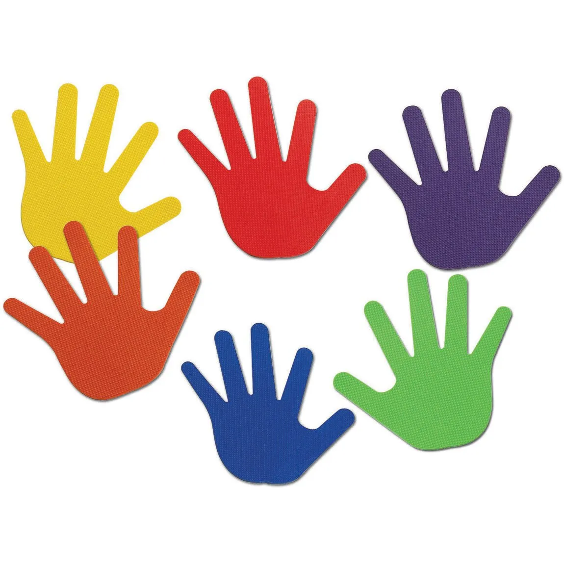 Rainbow Handprints pk 12