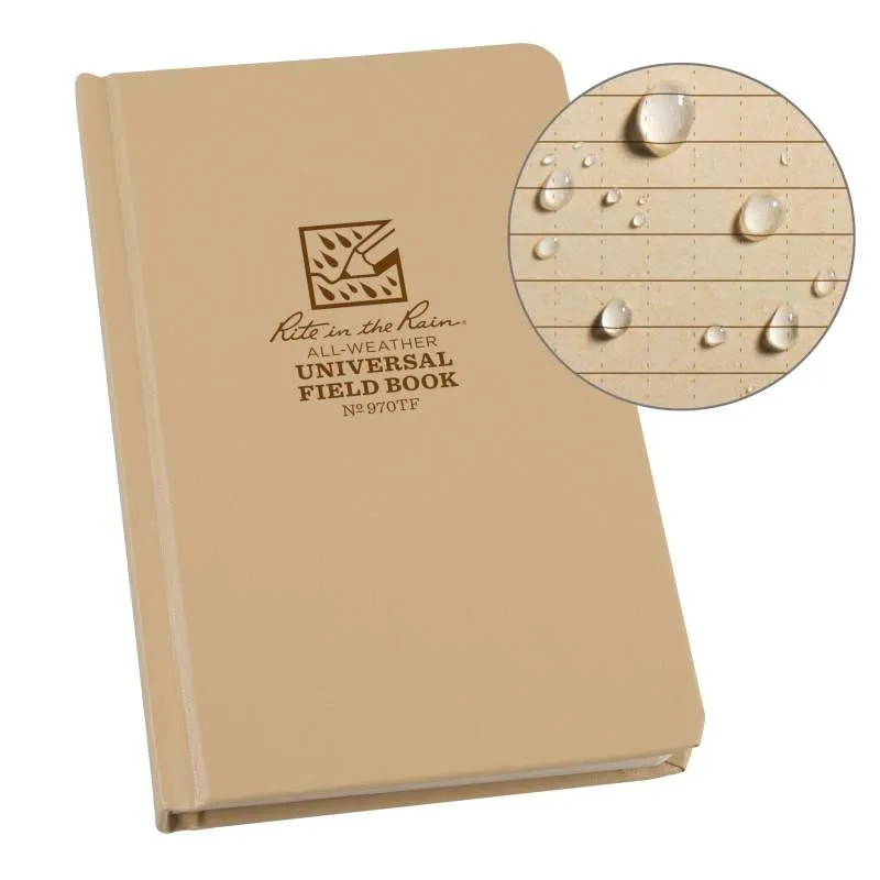 Rite in the Rain No970F Hard Cover Book Universal Green