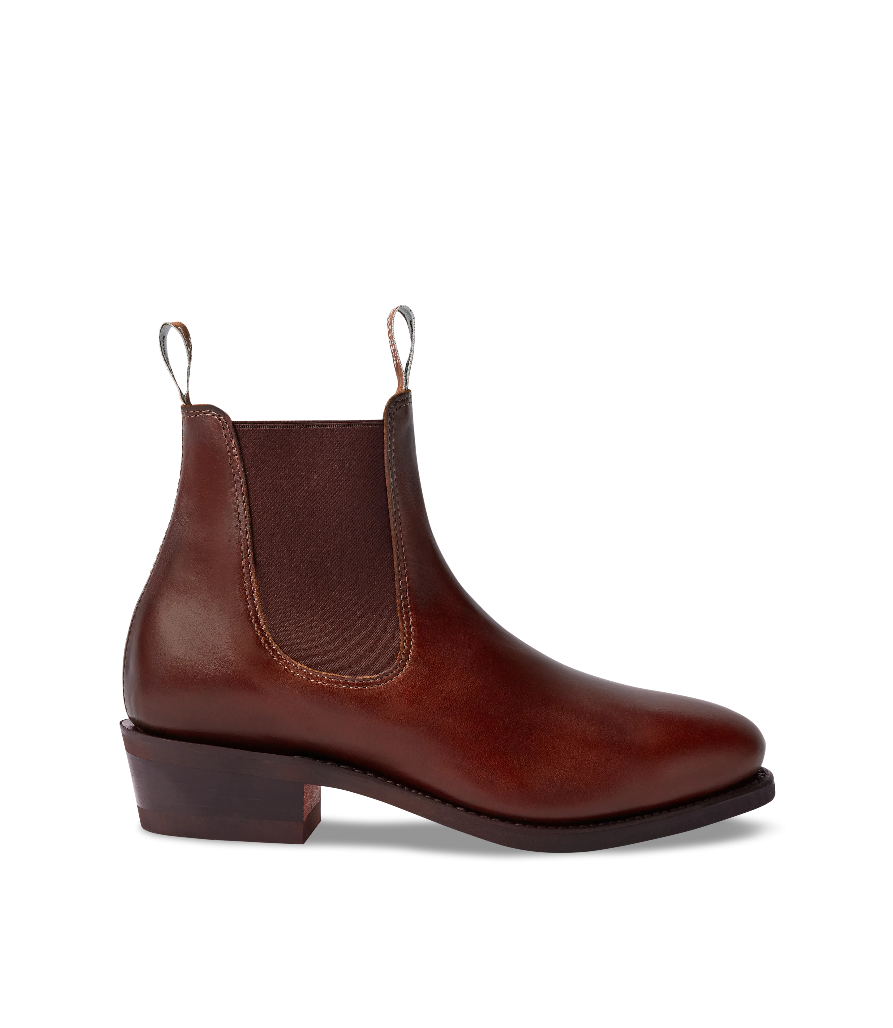 R.M. Williams Comfort Lady Yearling Boot - D Fit - Mid Brown