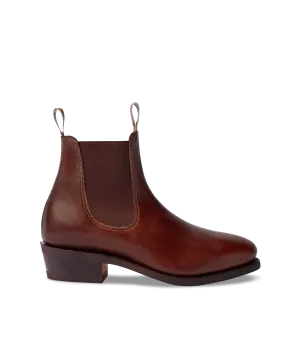 R.M. Williams Comfort Lady Yearling Boot - D Fit - Mid Brown
