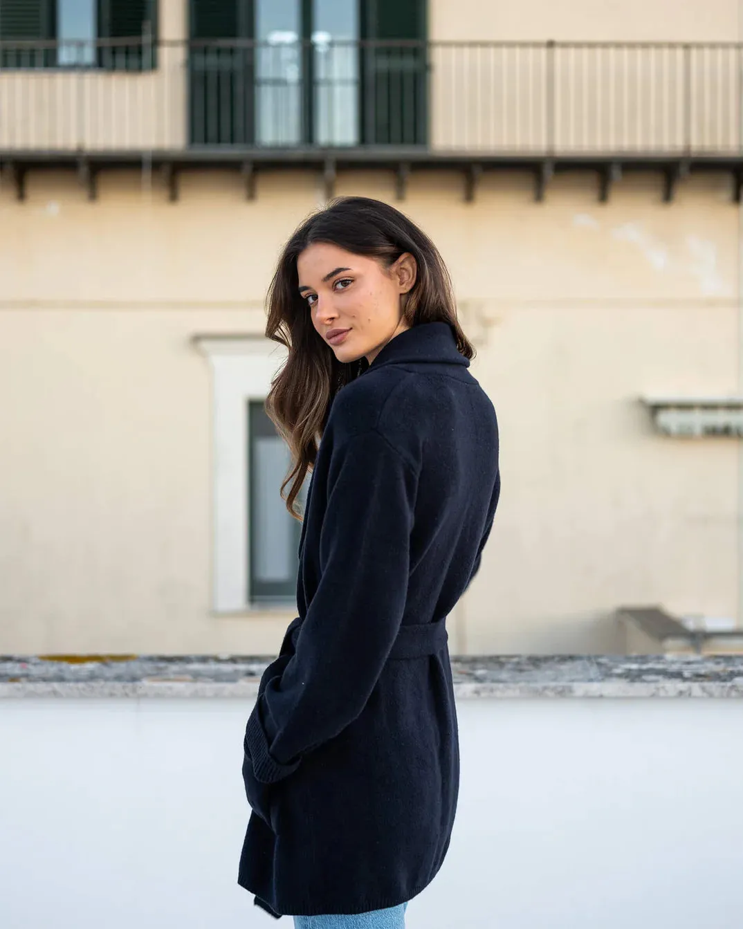 Runabout Wrap Sweater by MERSEA